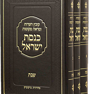 כנסת ישראל שבת סט גכ