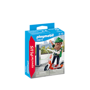 Hipster-mit-E-Roller