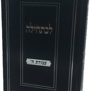 לכתחילה - עבודת ה'