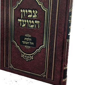 צביון המועד - הלכות חול המועד