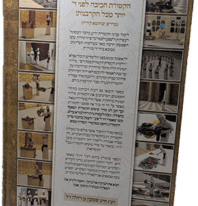 והשב את העבודה - קטורת