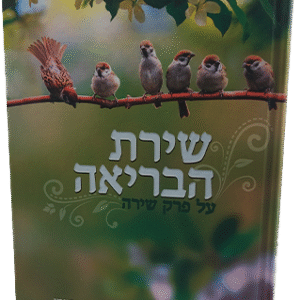 שירת הבריאה - על פרק שירה