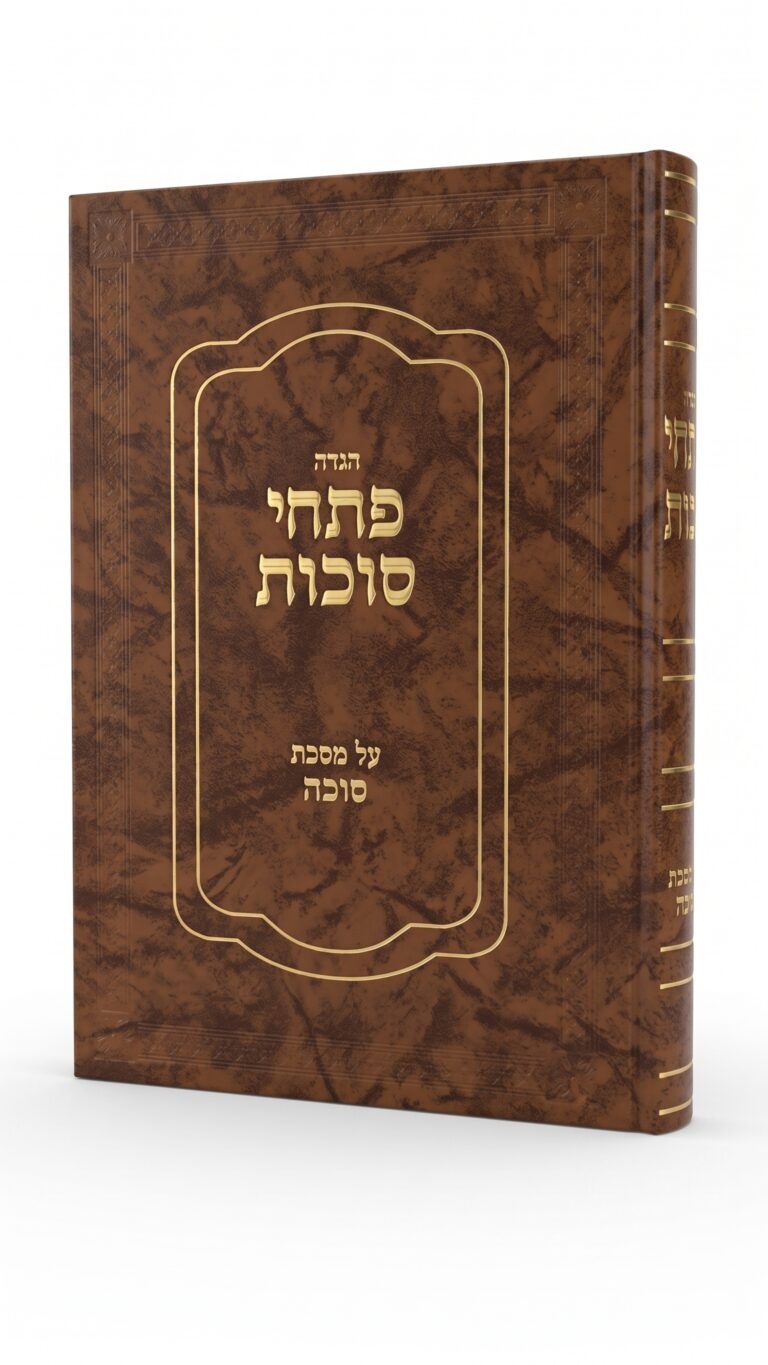 פתחי סוכות - מסכת סוכה