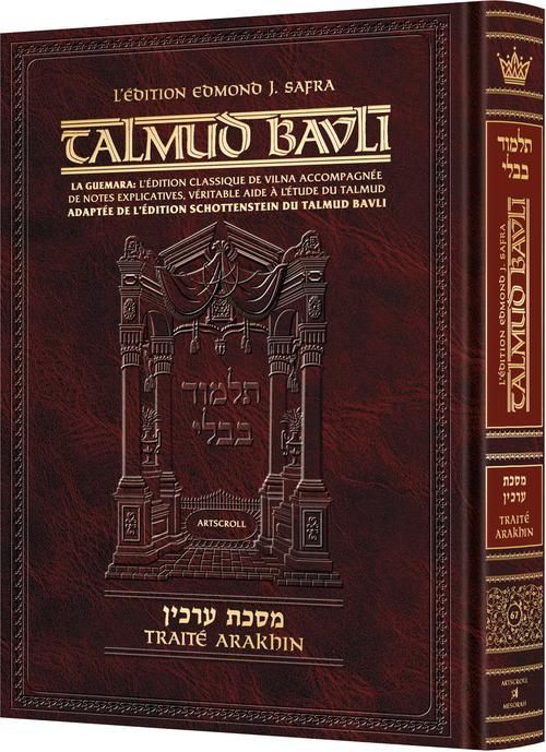 Talmud Bavli french ed Arachin