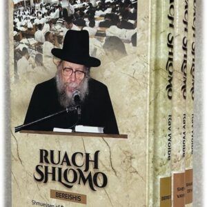 Ruach Shlomo-Reb Shlomo Wolbe 3vol set on the Parshios