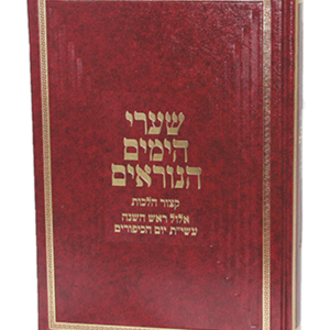 שערי הימים הנוראים — עותק לבדיקה