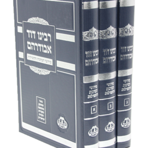 רבינו דוד אבודרהם סט — עותק לבדיקה