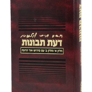דעת תבונות אור הדעת — עותק לבדיקה