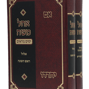 אוהל משה ימים נוראים — עותק לבדיקה