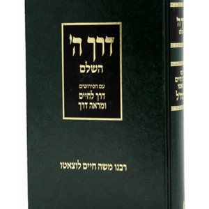 דרך ה' דרך לחיים — עותק לבדיקה