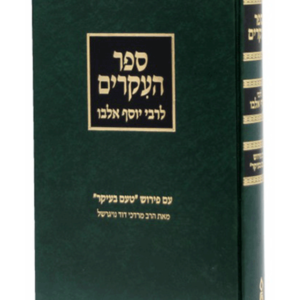 ספר העיקרים — עותק לבדיקה