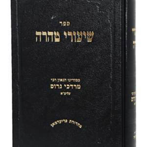 שיעורי טהרה — עותק לבדיקה