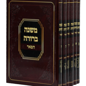 משנה ברורה פאר מנוקד — עותק לבדיקה