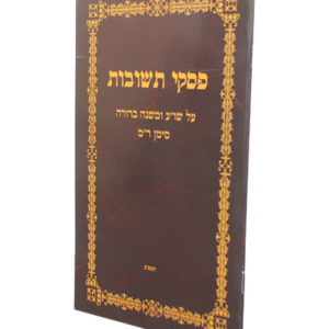פסקי תשובות חוברת — עותק לבדיקה