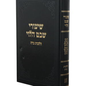 שיעורי שבט הלוי נדה — עותק לבדיקה