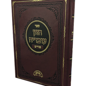 חזון עובדיה פורים — עותק לבדיקה