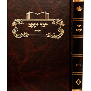 דבר יעקב נדרים — עותק לבדיקה