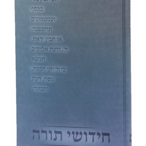 חידושי תורה למינציה — עותק לבדיקה
