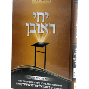 יחי ראובן – ימים נוראים סוכות — עותק לבדיקה