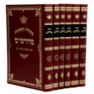 שו"ת מהרש"ם סט — עותק לבדיקה