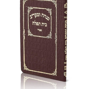 מנחה ומעריב כיס — עותק לבדיקה
