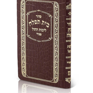סידור כיס לימות החול — עותק לבדיקה