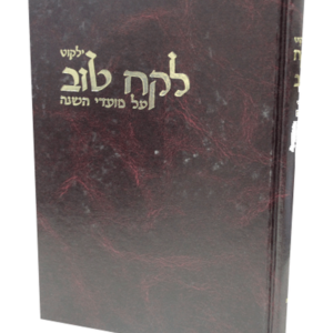 לקח טוב שבת קודש — עותק לבדיקה