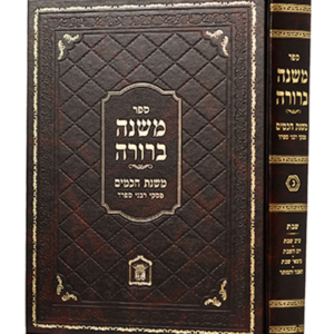 משנה ברורה עם משנת חכמים — עותק לבדיקה
