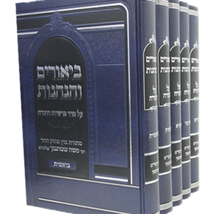 ביאורים והנהגות על התורה — עותק לבדיקה