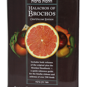 HALACHOS OF BROCHOS — עותק לבדיקה