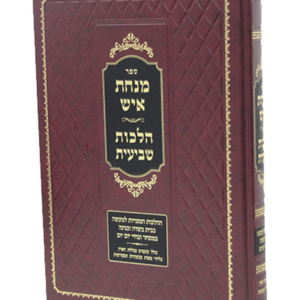 מנחת איש הלכות שביעית — עותק לבדיקה