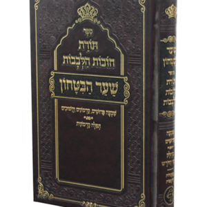 שער הבטחון מספר חובות הלבבות [עם ביאור משולב] — עותק לבדיקה