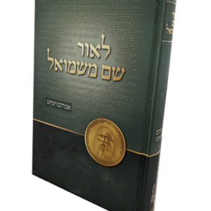 לאור שם משמואל — עותק לבדיקה