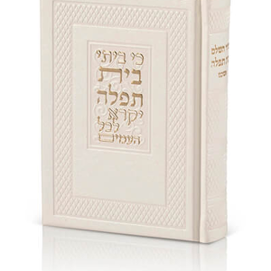 סידור בית תפילה דמוי עור – ספרד — עותק לבדיקה