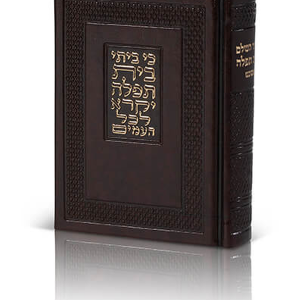 סידור בית תפילה דמוי עור – עדות המזרח — עותק לבדיקה