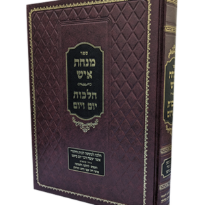 מנחת איש יום יום — עותק לבדיקה