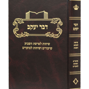 דבר יעקב על התורה ומועדים — עותק לבדיקה