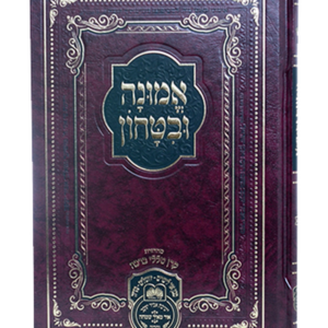 אמונה ובטחון — עותק לבדיקה