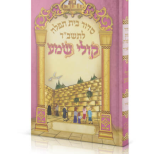 סידור לתלמידות קולי שמע — עותק לבדיקה