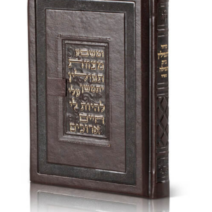 סידור לתפילין עם מראה דמוי עור — עותק לבדיקה