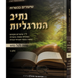 נתיב המרגליות - שיעורים בכשרות - חלק ב