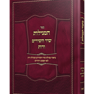 מגילת שיר השירים המבוארת ומגילת רות המבוארת — עותק לבדיקה