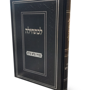 לכתחילה – כבודו מלא עולם — עותק לבדיקה
