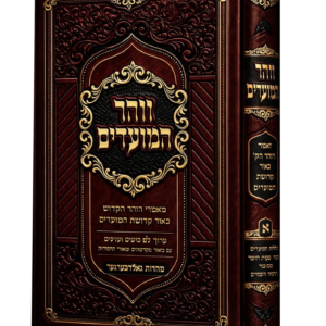 זוהר המועדים [א] כללות המועדים, פסח, ספירת העומר ופסח שני — עותק לבדיקה
