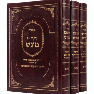 חידושי הר"י מיגש ג"כ אורייתא — עותק לבדיקה