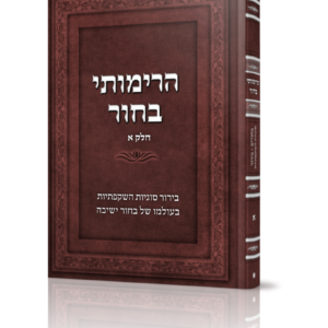 הרימותי בחור א'(מסדרת בעצתך תנחני)
