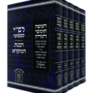 רש"י כפשוטו הבנת המקרא סט גדול